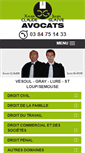 Mobile Screenshot of claude-glaive-avocats.com